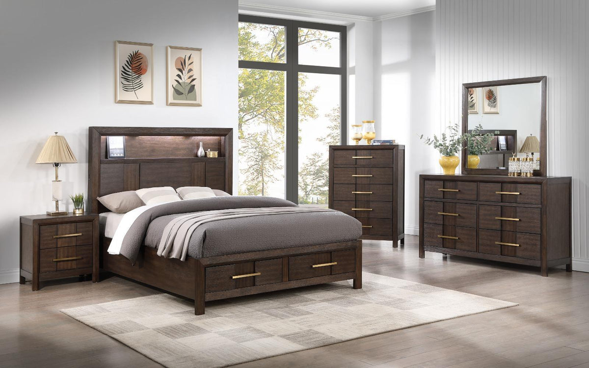 Kenzo - Solid Wood Bed