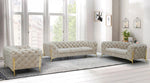 Maderno Velvet Sofa Set