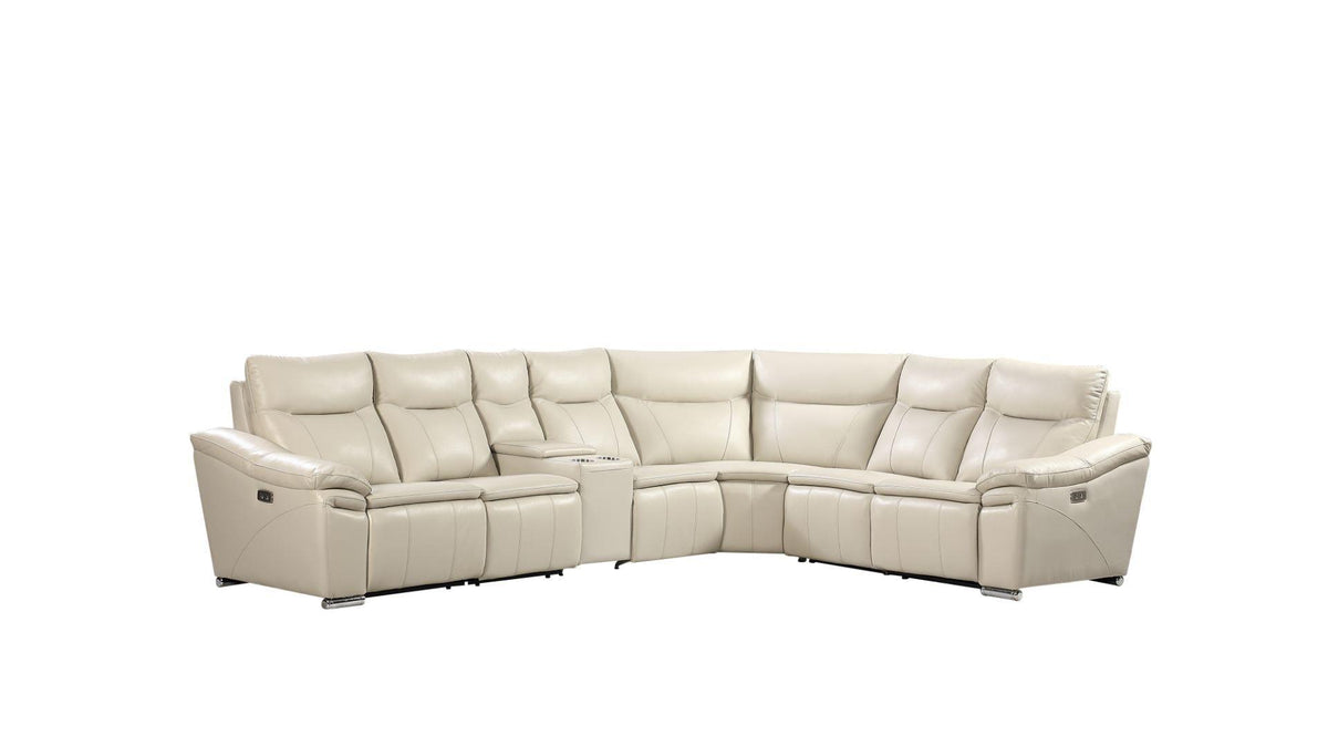 Eliana Luxury Leather Recliner Sectional