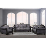 Canadian Made Charcoal Sofa & Loveseat - 2995