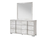 B785 - White Finish Bedroom Set with LED