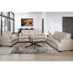 Zurick Black Leather Sofa & Loveseat - 4145