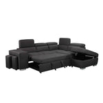 Positano Microfiber Sectional Sofa