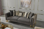 Medusa Velvet Luxury Sofa Set