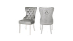 Erica Dining Chairs - Silver