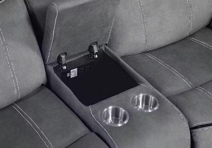 Manual Recliner Sofa Set - 0028