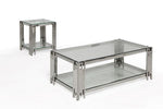 Ethan - Clear Glass Coffee Table