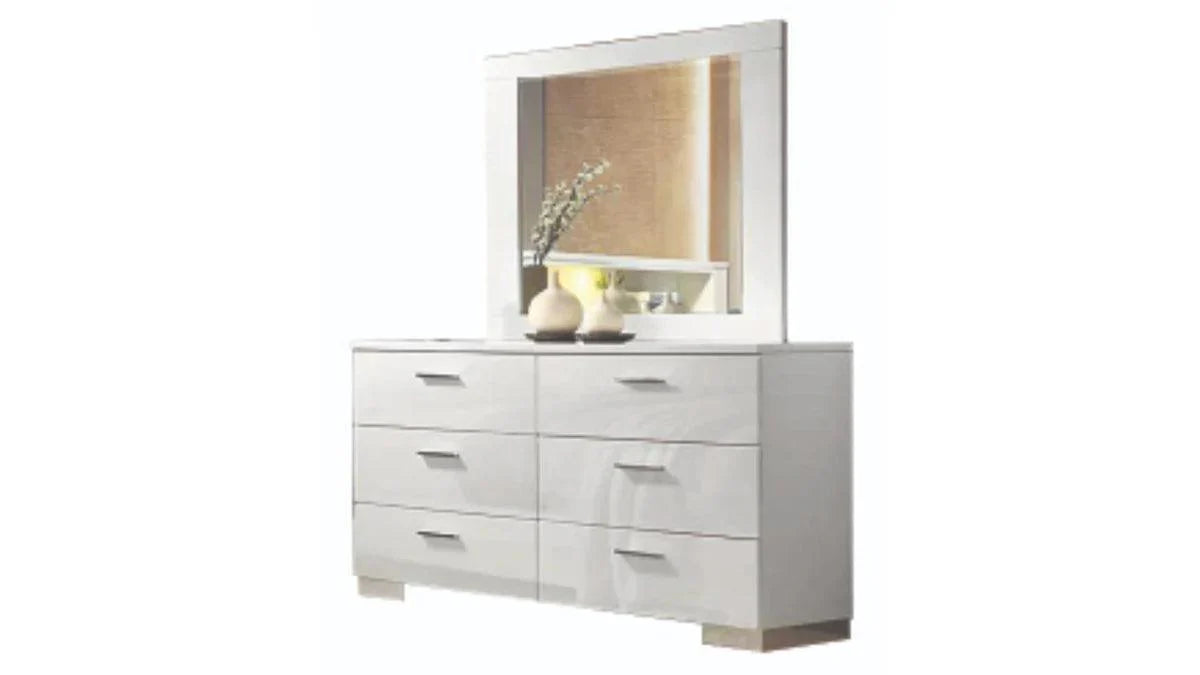 Elaine High Gloss - Bedroom Set