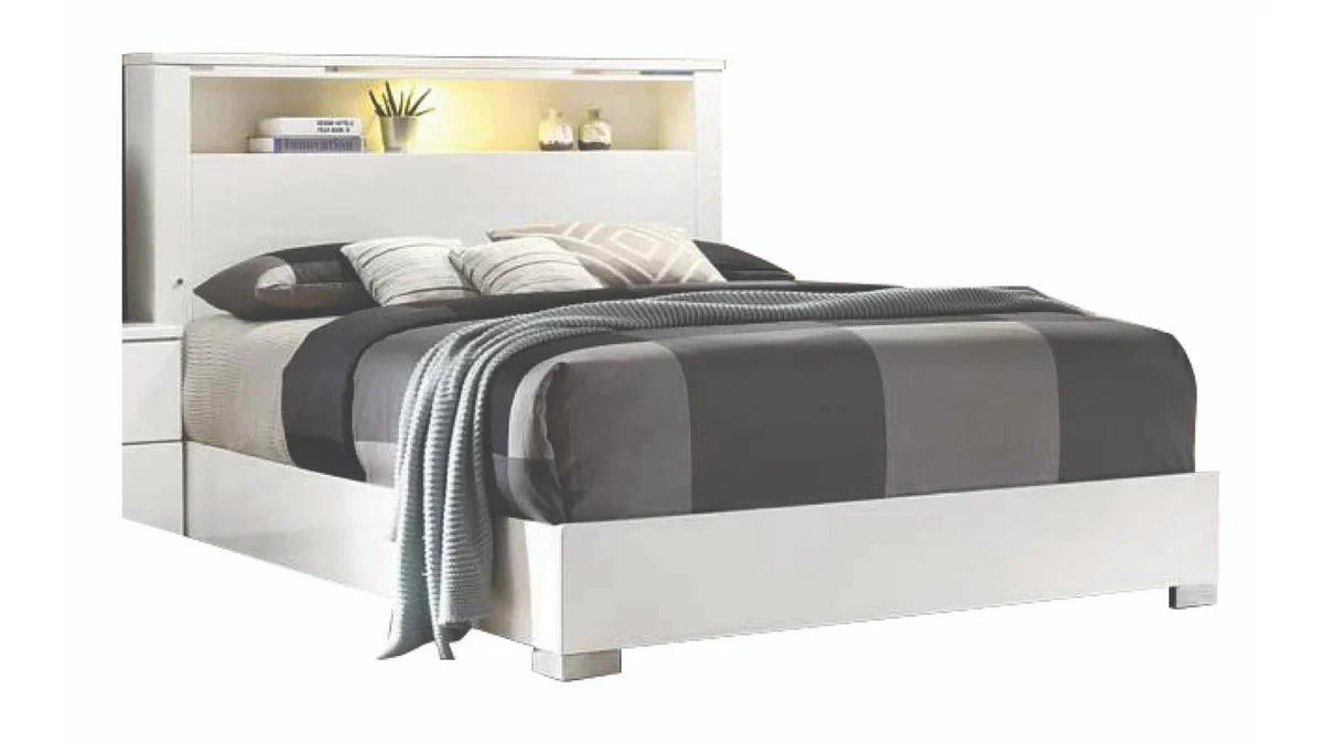 Elaine High Gloss - Bedroom Set