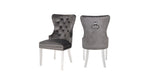 Erica Dining Chairs - Silver