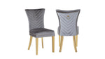 Eva - Gold Dining Chairs