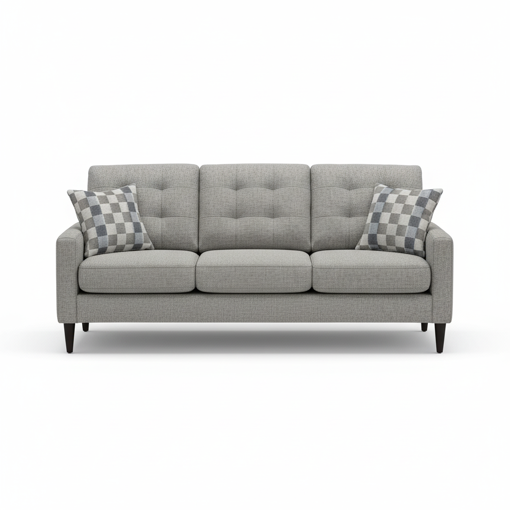 Rebel Gravel Custom Sofa Set - 4326