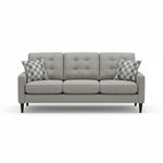 Rebel Gravel Custom Sofa Set - 4326
