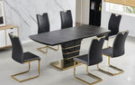 Ryan - Sleek Silhouette 7Pc Dining Set