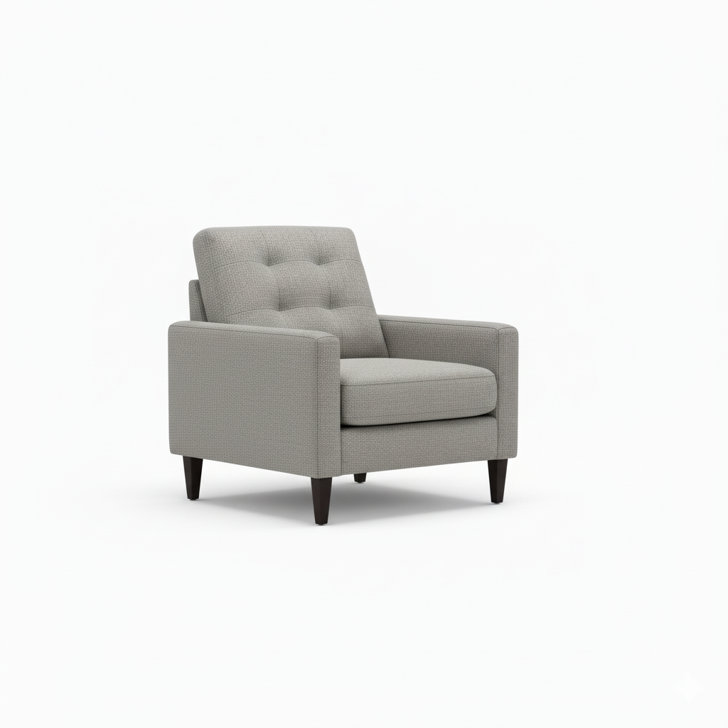 Rebel Gravel Custom Sofa Set - 4326