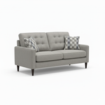 Rebel Gravel Custom Sofa Set - 4326