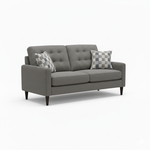 Rebel Gravel Custom Sofa Set - 4326