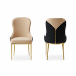 Remi - Marble Top Round Dining Table Set