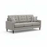 Rebel Gravel Custom Sofa Set - 4326