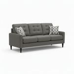 Rebel Gravel Custom Sofa Set - 4326