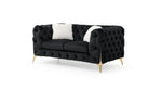 Maderno Velvet Sofa Set