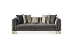 Medusa Velvet Luxury Sofa Set