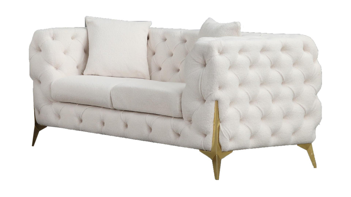 Maderno Velvet Sofa Set