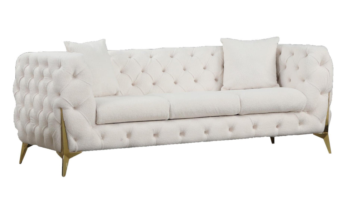 Maderno Velvet Sofa Set