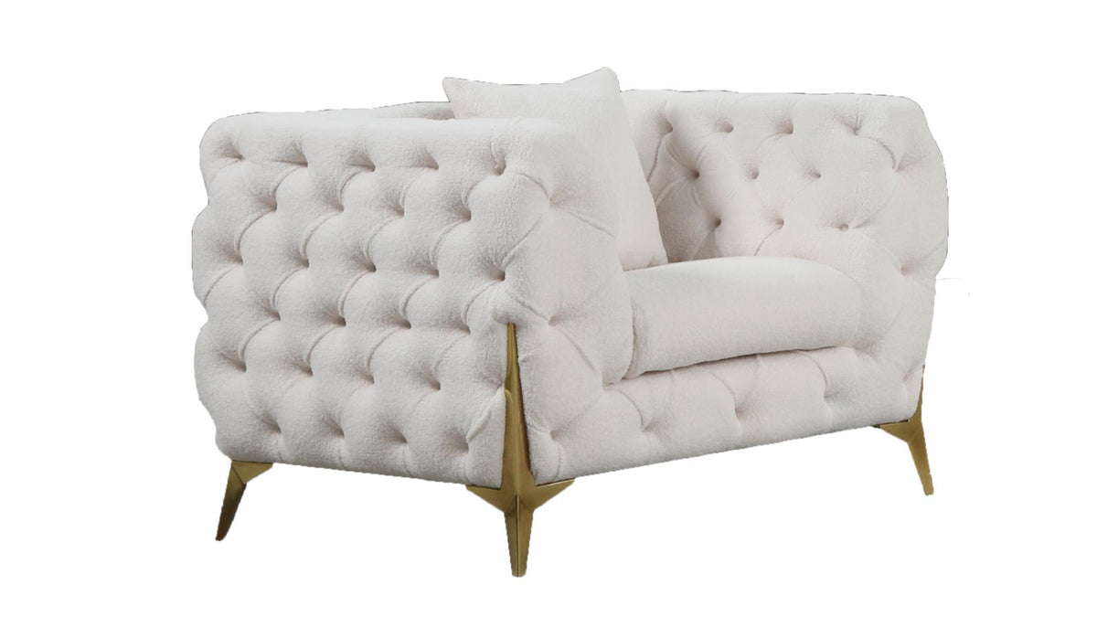 Maderno Velvet Sofa Set