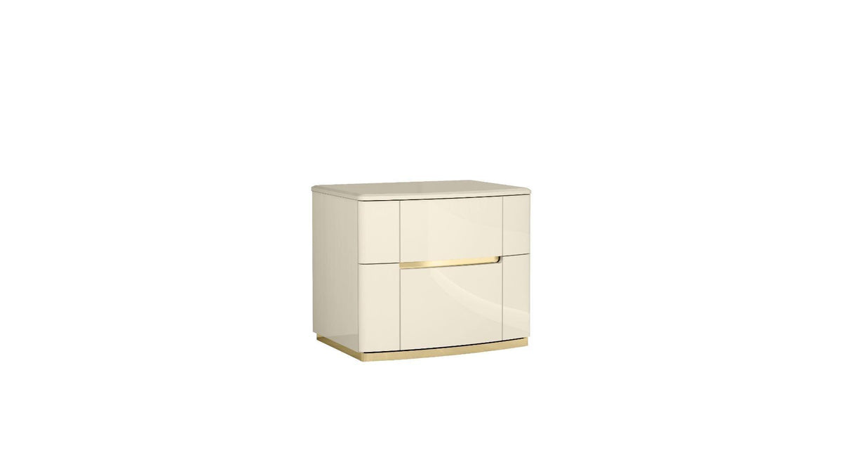 Sienna Beige Lacquer - Bedroom Set