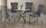 Modern Glass Dining Set - T1447