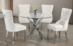 Modern Glass Dining Set - T1447