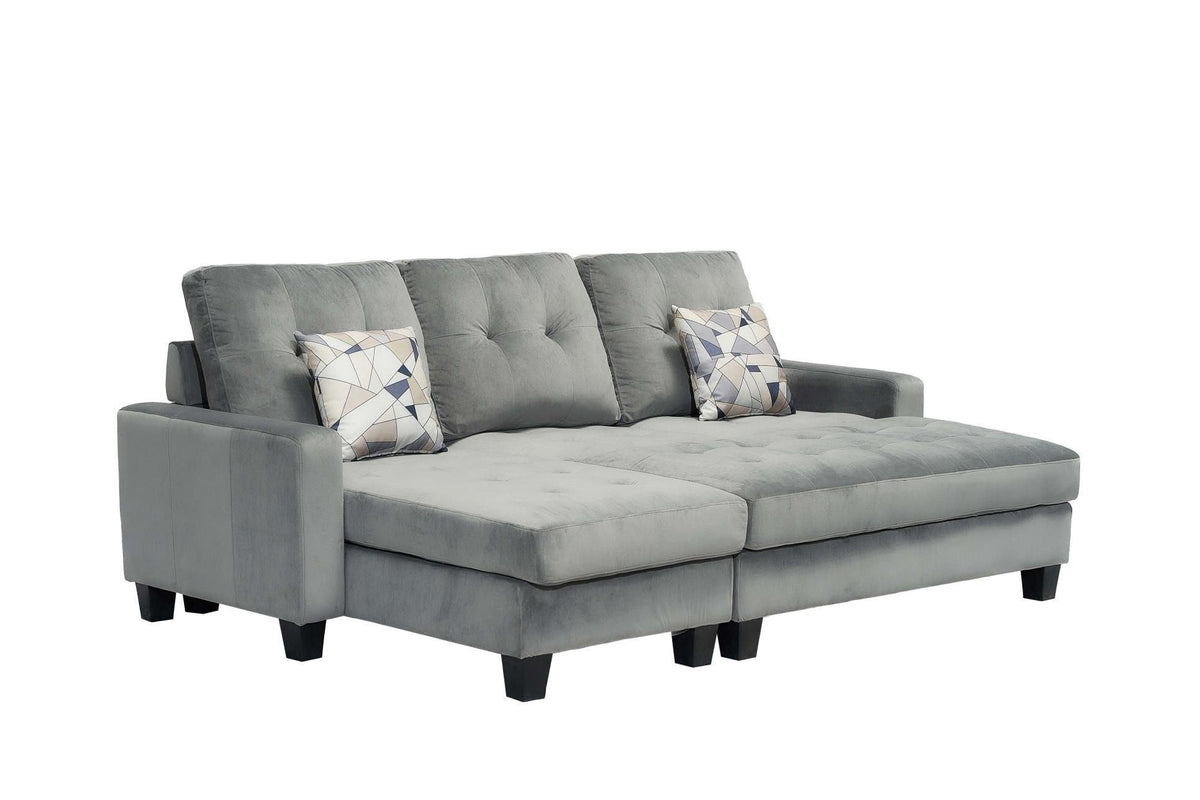Lina Sectional Sofa with Ottoman