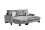 Lina Sectional Sofa with Ottoman