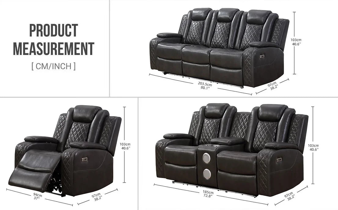 Transformer Power Recliner Set