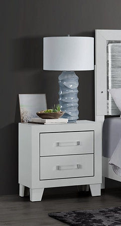 Lucia-White Night Stand