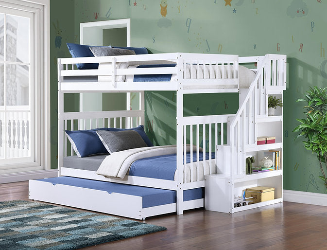 Bunk Bed White-B 1857