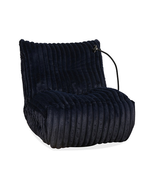 Recliner Chair with Cell Phone Holder - Blue IF 6306