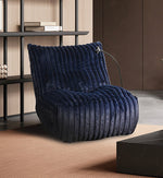Recliner Chair with Cell Phone Holder - Blue IF 6306