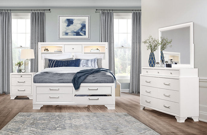 Jordyn (White) Bedroom Set