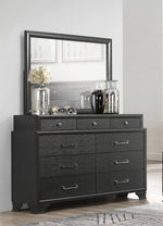 Ava 'Jordyn Grey' Dresser & Mirror