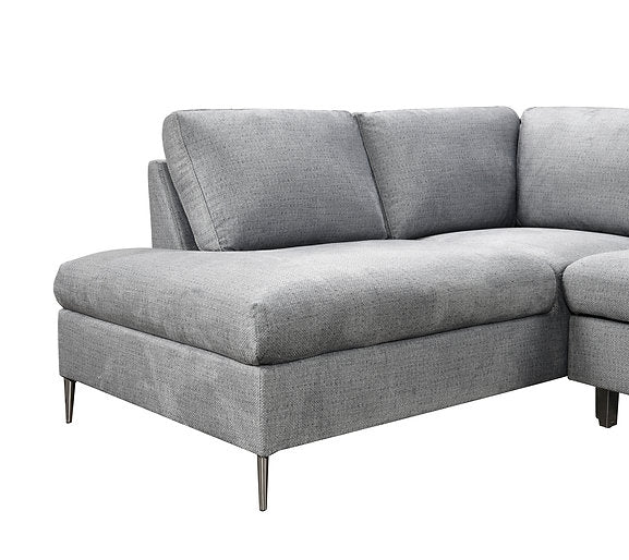 LHF Sofabed Sectional Grey Fabric - IF 9022