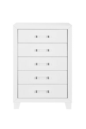 Lucia-White Bedroom Set