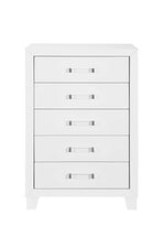 Lucia-White Bedroom Set