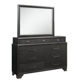 Ava 'Jordyn Grey' Dresser & Mirror