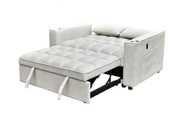 Sofabed Grey Fabric - IF 9028