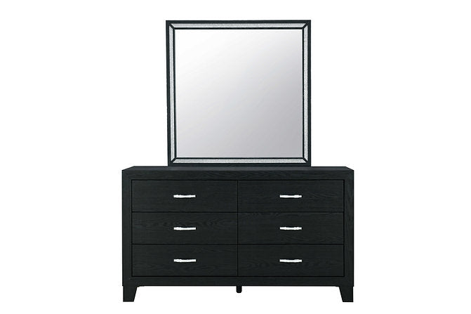 Reid-Black Dresser & Mirror