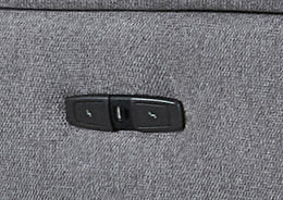 Sofa Set Recliner Grey Fabric - IF 8155