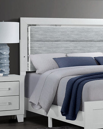 Lucia-White Bedroom Set