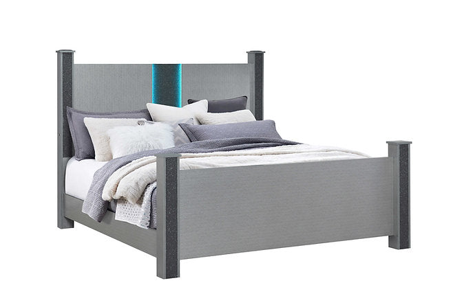 Logan-Silver Bed